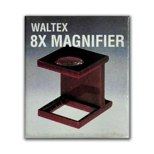 Prinz foldable Magnifier Linen Tester 8x with Biconvex 20 mm lens