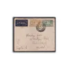 1930 Airmail Cover from Lahore to Bristol England (SG220 SG 223)