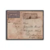 1931 Registered Airmail Cover from Mumbrani to London (SG221 & SG224)