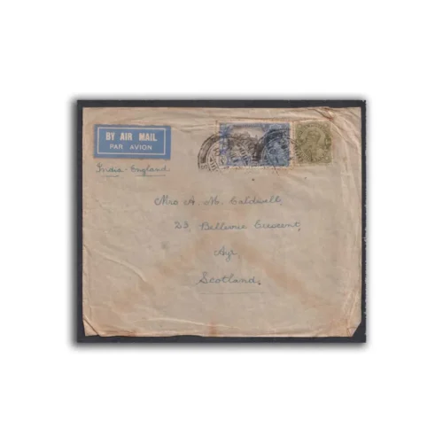 1935 Airmail Cover to Scotland (SG245 & SG211)