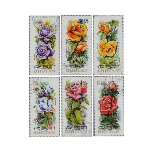1973 Scented Roses 6v CTO Stamp