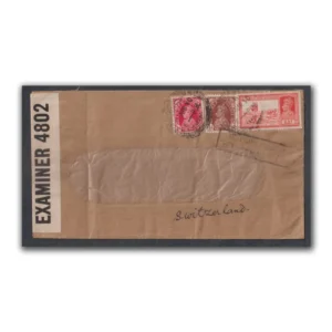 1940 KGVI World War II Cover with Censor Markings