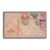 1962 Bhutan Postal Runner 7v Stamp on 2 FDCs (Type 1)