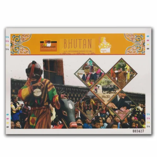 2008 Bhutan Smithsonian Folk Life Festival Sheetlet