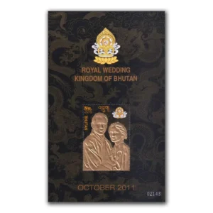 2011 Royal Wedding 2011 Gold Stamp