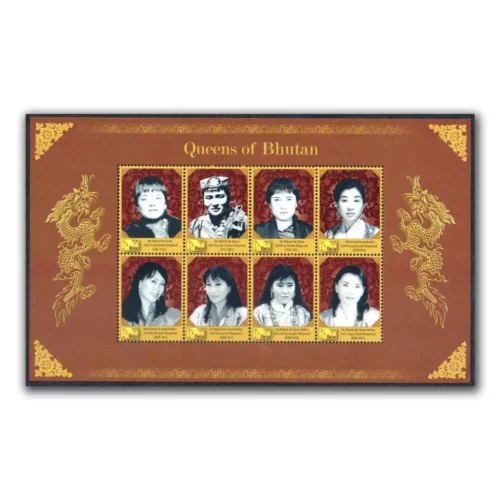 2010 Queens of Bhutan Sheetlet