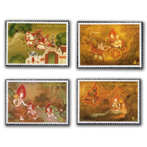 1998 Thailand Lord Buddha Visakha Puja Day 4v Stamp