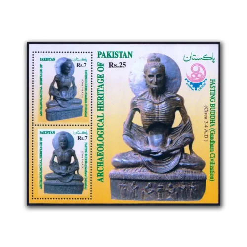 1999 Pakistan Fasting Buddha Miniature Sheet