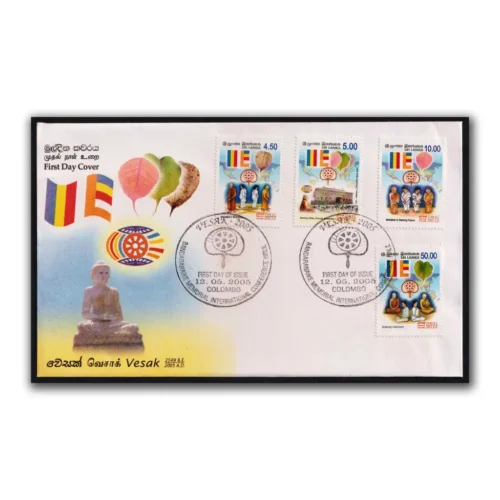 2005 Sri Lanka Buddhism Vesak Festival 4v Stamp on FDC