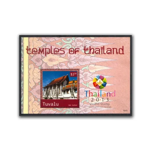 2013 Lord Buddha Temples of Thailand Miniature Sheet