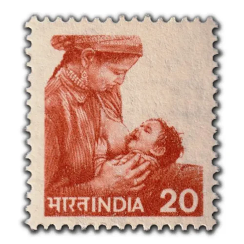 1981 Child Health 20p (6th Series) (wmk. Ashokan) Definitive Stamp