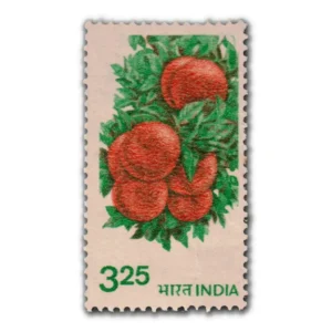 1982 Oranges 3r25p (6th Series) (wmk. Ashokan) Definitive Stamp