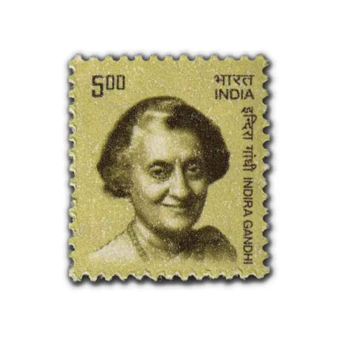 2008 Indira Gandhi 5r (10th Series) Definitive Stamp