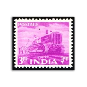 1955 Tractor 3p (2nd Series) (wmk. Multi Star Sideways) Definitive Stamp