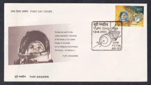 2001 40th Anniversary of Mens First Space Flight 1v Stamp on FDC