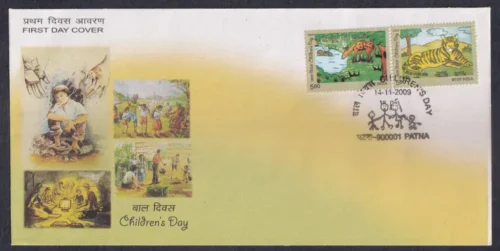 2009 Childrens Day 2v Stamp on FDC