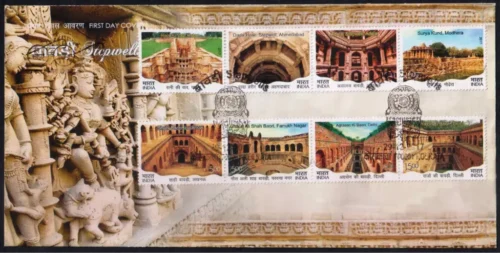 2017 Stepwells 16v Stamp on FDC - Image 2