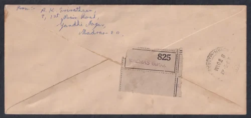 1961 50th Anniversary of First Official Airmail Flight, Allahabad to Naini 3v Stamp on FDC Postally Used - Image 2