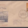 1961 Motilal Nehru Birth Centenary (National Leader) 1v Stamp on FDC Postally Used Type II