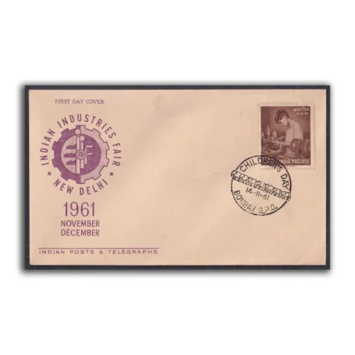 1961 National Childrens Day (Vocational Training) 1v Stamp on FDC