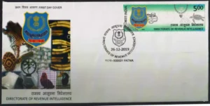 2019 Directorate of Revenue Intelligence 1v Stamp on FDC