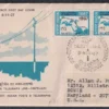 1967 Indo-European Telegraph Line-Centenary 1v Stamp on Postally Used FDC