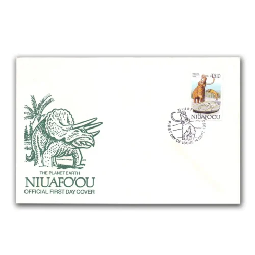 1993 NIUAFO'OU The Planet Earth Dinosaurs 1v Stamp on FDC