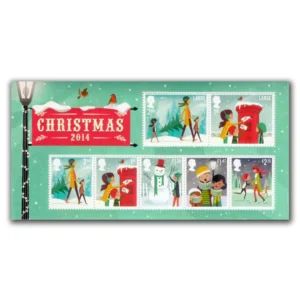 2014 Great Britain Christmas Miniature Sheet