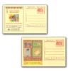 2005 Set of 10 Meghdoot Postcard related to Aids - Image 3