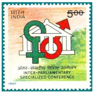 1997 Interparliamentary Specialized Conference on Partnership Between Men and Women In Politics, New Delhi 1v Stamp
