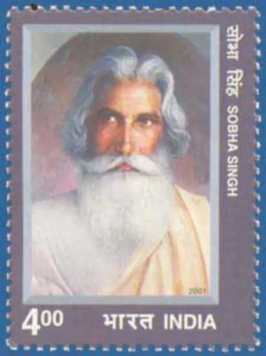 2001 Birth Centenary of Sobha Singh (Painter) 1v Stamp