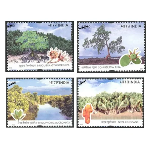 2002 Session of the Conference of the Parties to the United Nations Framework Convention on Climate Change, New Delhi 4v Stamp