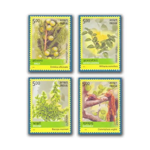 2003 Medicinal Plants of India 4v Stamp
