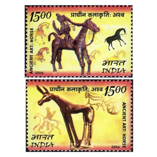 2006 India-Mongolia: Joint Issue 2v Stamp