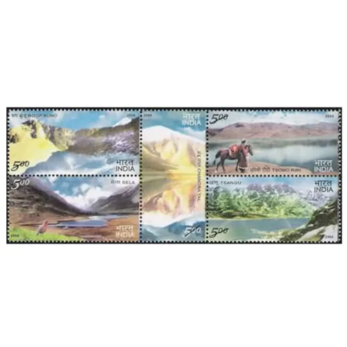 2006 Himalayan Lakes 5v Stamp