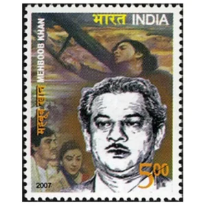 2007 Mehboob Khan (Film Maker and Director) 1v Stamp