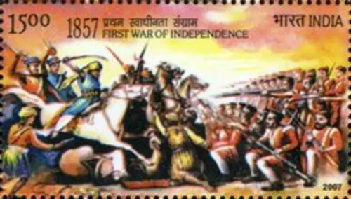 2007 First War of Independence (Battle at Kanpur) 1v Stamp