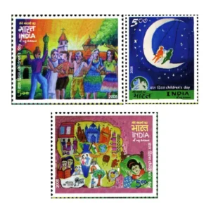 2008 National Children's Day 3v Stamp
