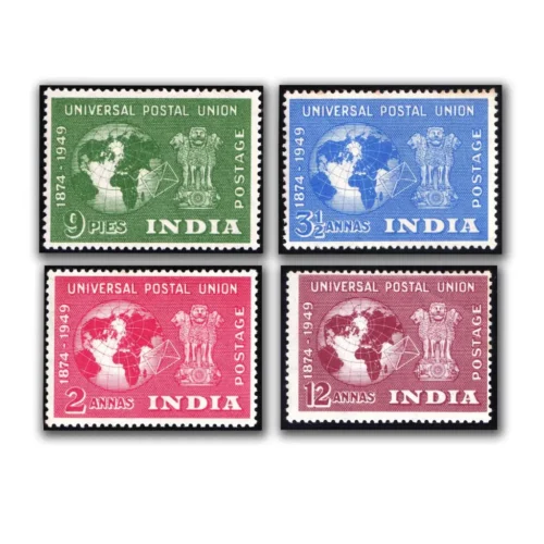 1949 75th Anniversary of formation of UPU 4v Stamp