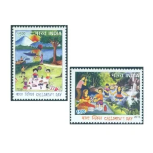 2016 Children's Day Picnic 2v Stamp