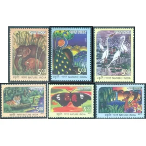 2017 Nature of India 6v Stamp