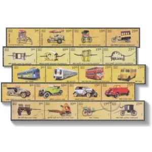 2017 Means of Transport Through the Ages 20v Stamp
