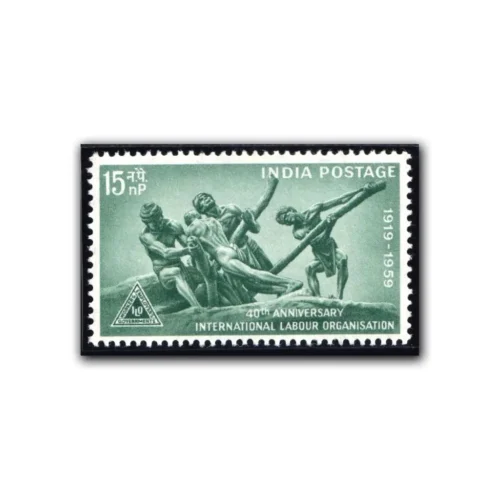 1959 40th Anniversary of International Labour Organisation Stamp
