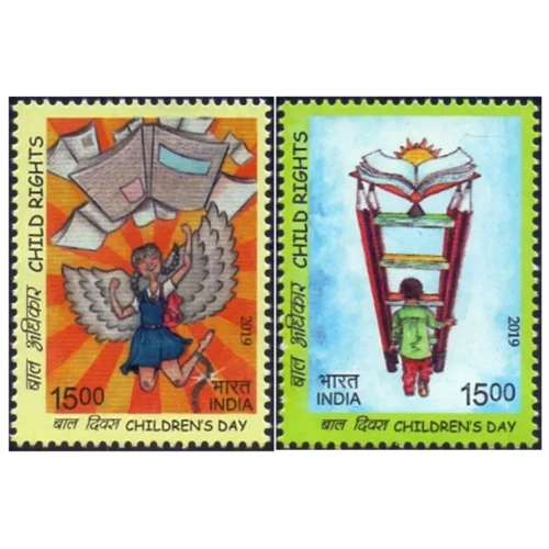 2019 Children?s Day (Child Rights) 2v Stamp