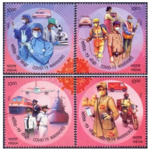 2020 Salute to COVID-19 Warriors 4v Stamp