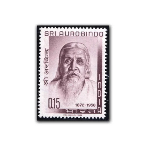 1964 92nd Birth Anniversary of Sri Aurobindo (Religious Philospher and Teacher) 1v Stamp