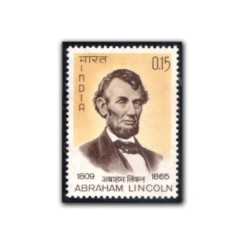 1965 Death Centenary of Abraham Lincoln (Statesman and Humanitarian) 1v Stamp