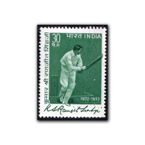 1973 K S Ranjitsinhji (Cricketer) 1v Stamp
