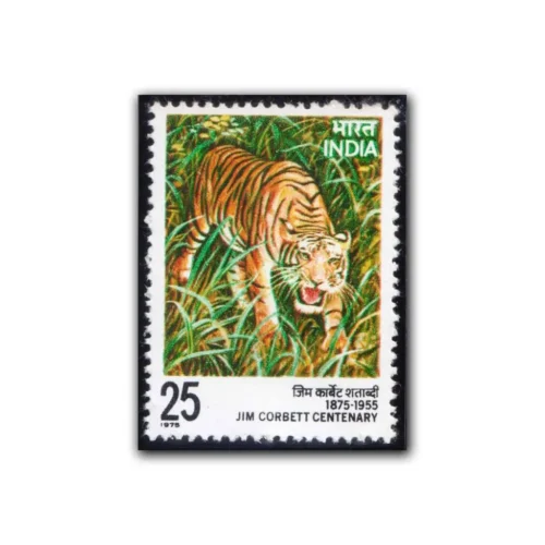 1976 Birth Centenary of Edward James (Jim) Corbett (Naturalist and Writer) 1v Stamp