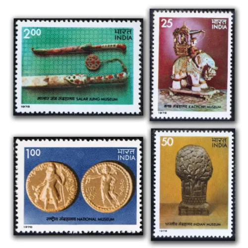 1978 Museums of India 4v Stamp